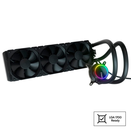 Fractal Design Celsius+ S36 Dynamic PWM ARGB 360mm Black Liquid Cooler