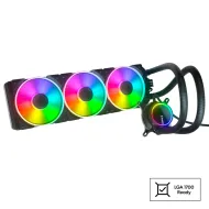 Fractal Design Celsius+ S36 Prisma PWM ARGB 360mm Black Liquid Cooler Fractal Design Celsius+ S36 Prisma PWM ARGB 360mm Black Liquid Cooler