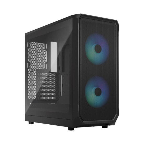 Fractal Design Focus 2 RGB Black TG Clear Tint Case