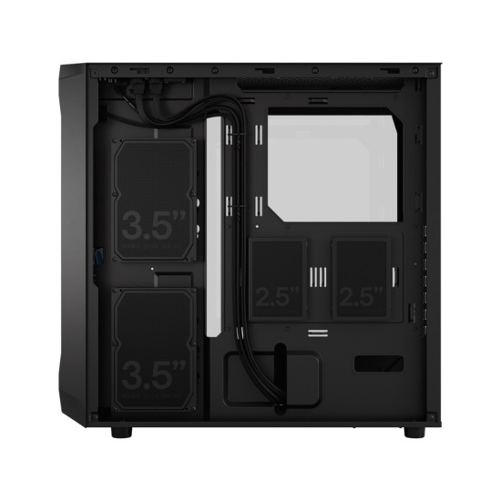 Fractal Design Focus 2 RGB Black TG Clear Tint Case