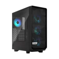 Fractal Design Meshify 2 Compact RGB Black TG Light Tint Case Fractal Design Meshify 2 Compact RGB Black TG Light Tint Case