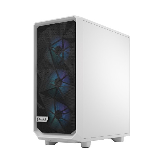 Fractal Design Meshify 2 Compact RGB White TG Clear Tint Case