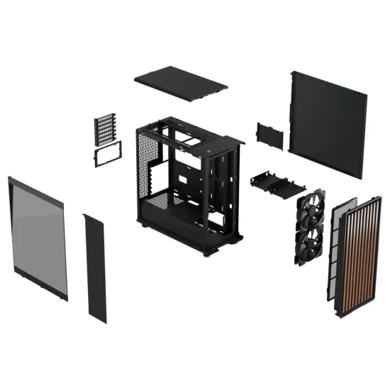 Fractal Design North Charcoal Black Dark TG Case