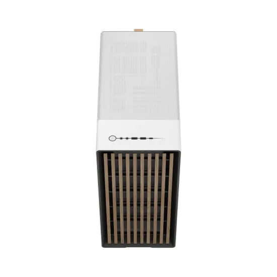 Fractal Design North Chalk White TG Clear Tint Case