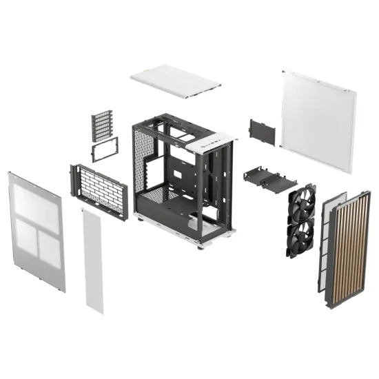 Fractal Design North Chalk White Case