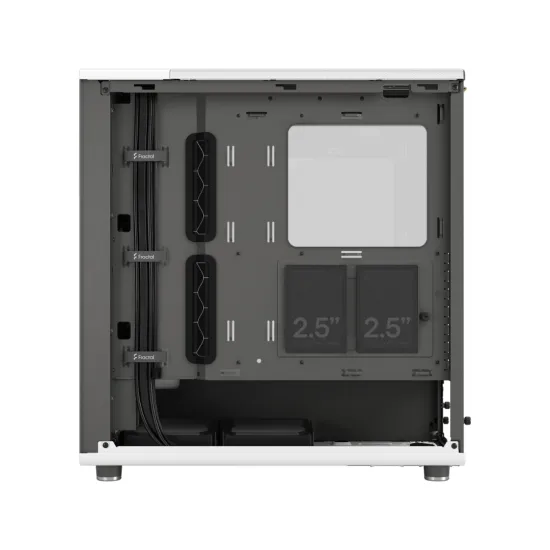Fractal Design North  Chalk White TG Clear