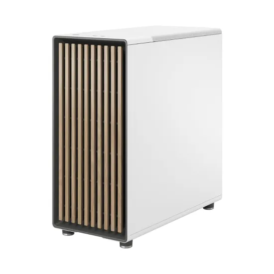 Fractal Design North  Chalk White TG Clear