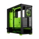 Fractal Design Pop Air RGB Green TG Clear Tint Case