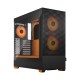 Fractal Design Pop Air RGB Orange TG Clear Tint Case