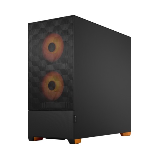 Fractal Design Pop Air RGB Orange TG Clear Tint Case