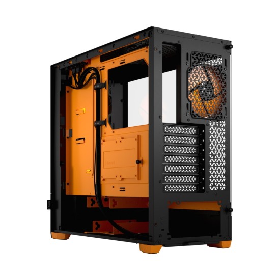 Fractal Design Pop Air RGB Orange TG Clear Tint Case