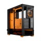 Fractal Design Pop Air RGB Orange TG Clear Tint Case