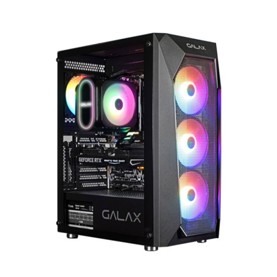 Galax Rev-05 Case with 4 RGB Fans Mesh Case