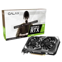 GALAX GeForce RTX 3050 EX 1-Click OC 6GB GDDR6 Graphics Card Black