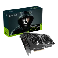 GALAX GeForce RTX 4070 SUPER 1-Click OC 2X 12GB GDDR6X Graphics Card Black GALAX GeForce RTX 4070 SUPER 1-Click OC 2X 12GB GDDR6X Graphics Card Black