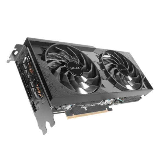 GALAX GeForce RTX 4070 SUPER 1-Click OC 2X 12GB GDDR6X Graphics Card Black