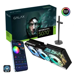 GALAX GeForce RTX 5070TI 1-Click OC 16GB GDDR7 Graphics Card Black