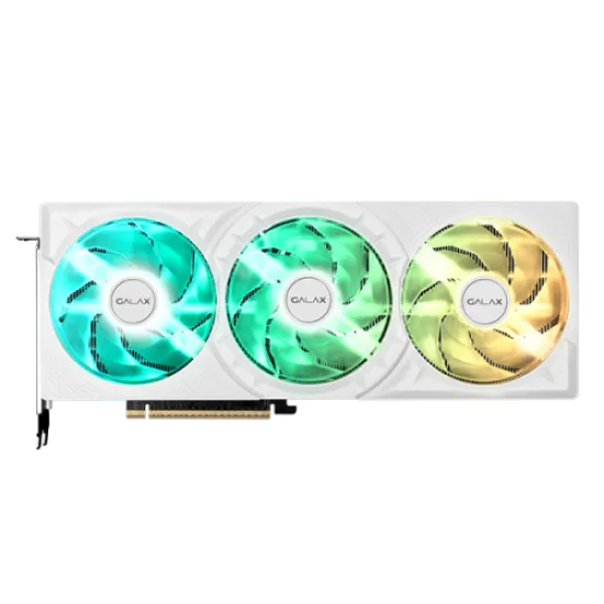 GALAX GeForce RTX 5070TI 1-Click OC 16GB GDDR7 Graphics Card White