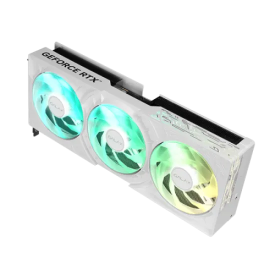 GALAX GeForce RTX 5070TI 1-Click OC 16GB GDDR7 Graphics Card White
