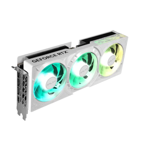 GALAX GeForce RTX 5070TI 1-Click OC 16GB GDDR7 Graphics Card White