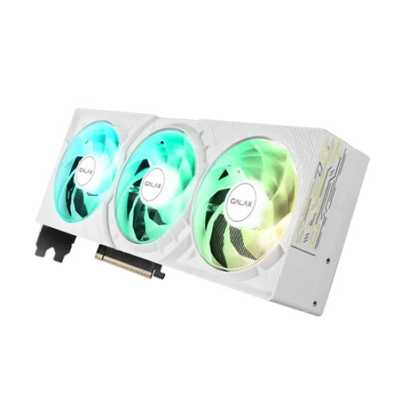 GALAX GeForce RTX 5070TI 1-Click OC 16GB GDDR7 Graphics Card White