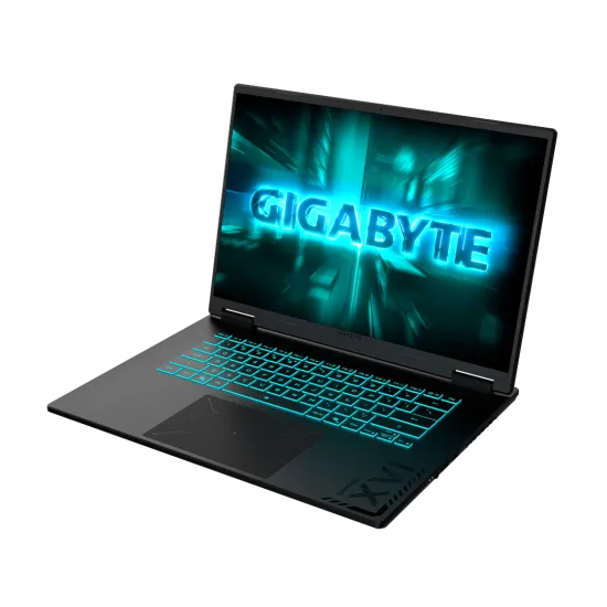 GIGABYTE A16G A6H Laptop Core I5-13420H 16GB DDR5 512GB SSD RTX 4050 6GB 16" FHD 165Hz Black