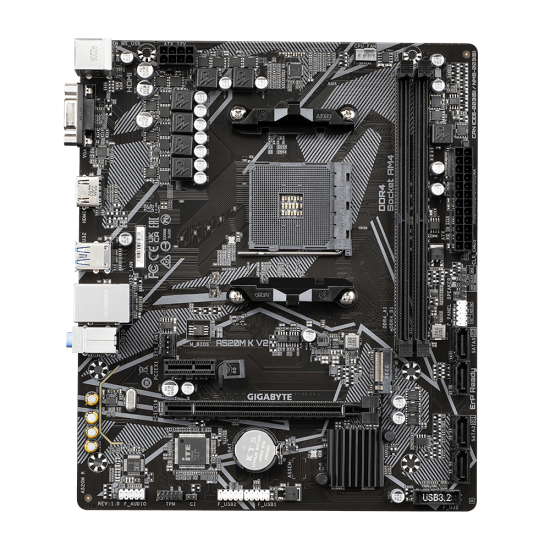 Gigabyte A520M K V2 AM4 Micro ATX Motherboard 