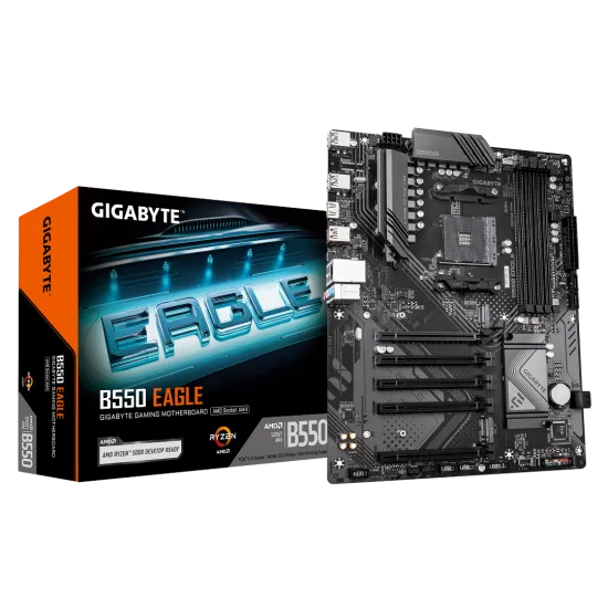 Gigabyte B550 Eagle DDR4 AM4 ATX Motherboard Black