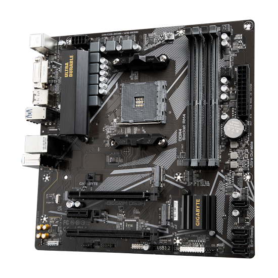 Gigabyte B550M DS3H AM4 Micro ATX Motherboard