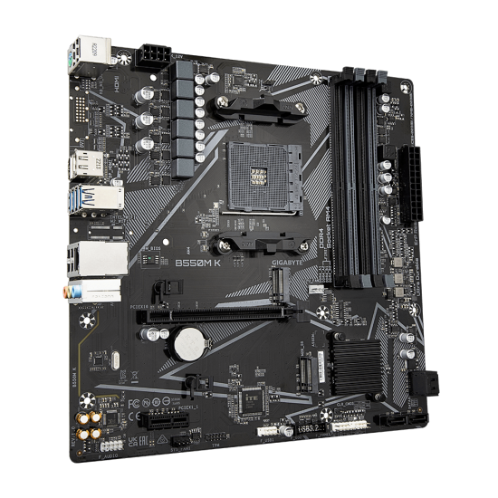 GIGABYTE B550M K Gaming AM4 Micro ATX Motherboard