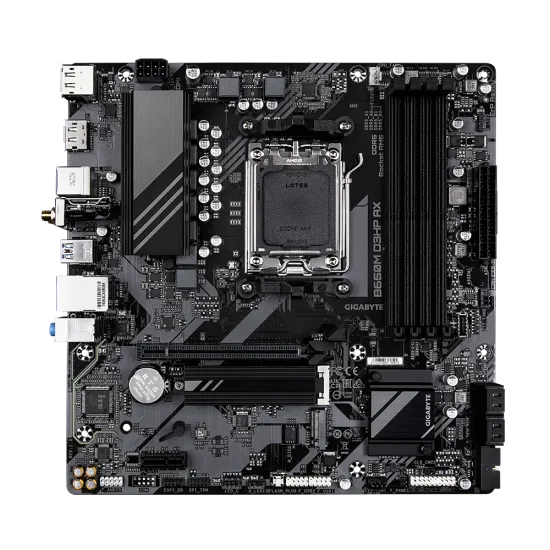 Gigabyte B650M D3HP AX DDR5 AM5 M-ATX Motherboard Black