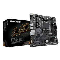 Gigabyte B650M H DDR5 AM5 M-ATX Motherboard Black