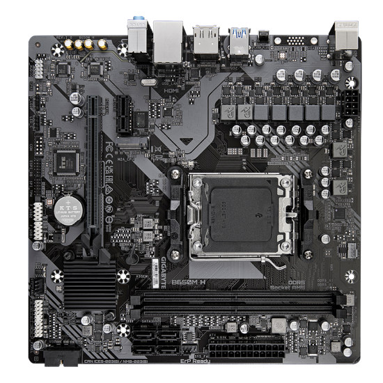 Gigabyte B650M H AM5 DDR5 M-ATX Motherboard