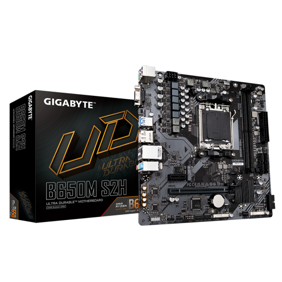 Gigabyte B650M S2H AM5 DDR5 M-ATX Motherboard