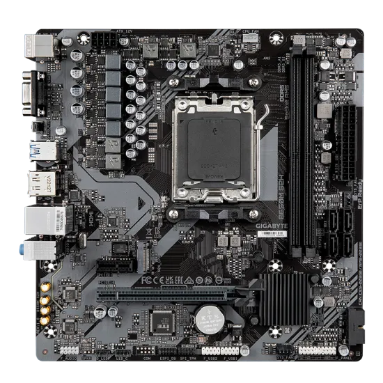 Gigabyte B650M S2H AM5 DDR5 M-ATX Motherboard Black