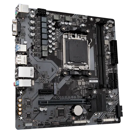 Gigabyte B650M S2H AM5 DDR5 M-ATX Motherboard Black