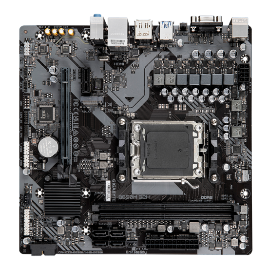 Gigabyte B650M S2H AM5 DDR5 M-ATX Motherboard