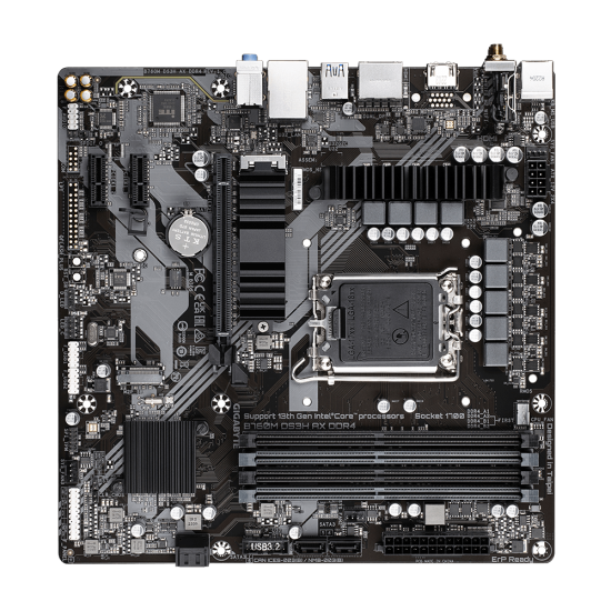 Gigabyte B760M DS3H AX LGA1700 DDR4 M-ATX Motherboard