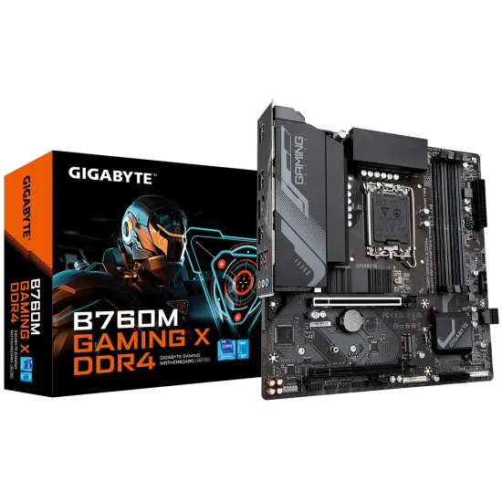 Gigabyte B760M GAMING X LGA1700 DDR4 M-ATX Motherboard Black