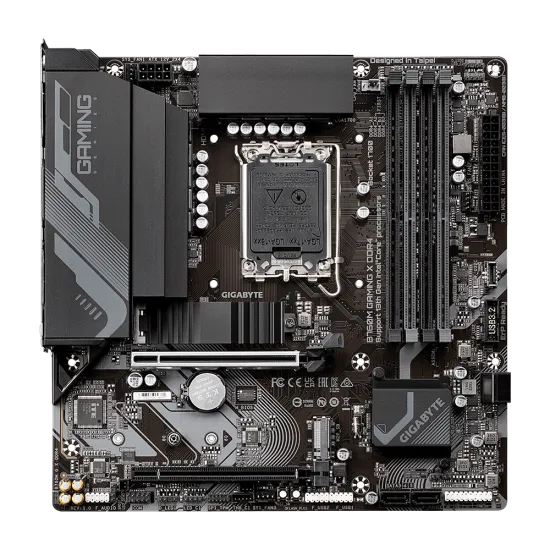 Gigabyte B760M GAMING X LGA1700 DDR4 M-ATX Motherboard Black