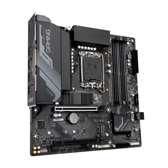 Gigabyte B760M GAMING X LGA1700 DDR4 M-ATX Motherboard Black