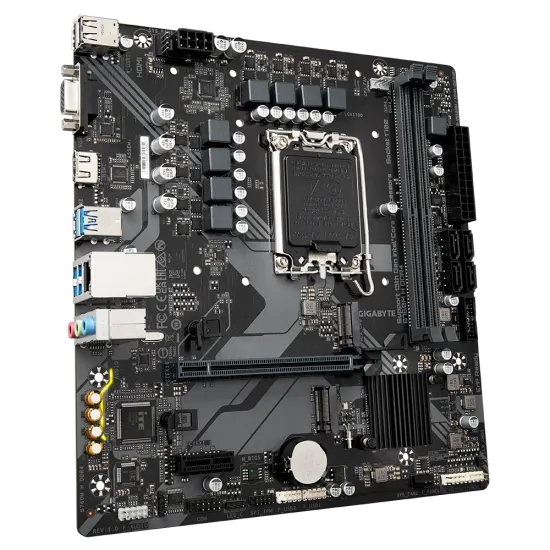 Gigabyte B760M H LGA1700 DDR4 M-ATX Motherboard Black