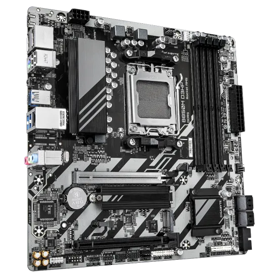 Gigabyte B850M D3HP DDR5 AM5 M-ATX Motherboard Black