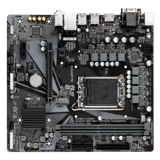 Gigabyte H610M-H DDR4 LGA1700 M-ATX Motherboard
