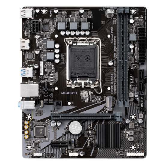 GIGABYTE H610M K DDR4 LGA 1700 Micro ATX Motherboard