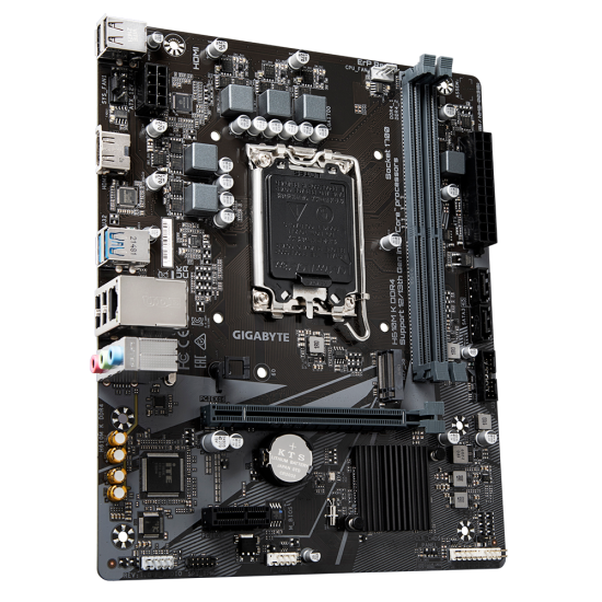 GIGABYTE H610M K DDR4 LGA 1700 Micro ATX Motherboard