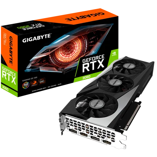 Gigabyte GeForce RTX 3060 GAMING OC 12G - GV-N3060GAMING OC-12GD