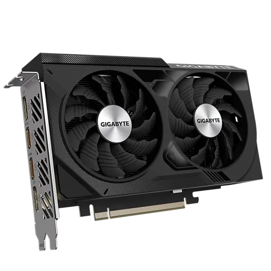 Gigabyte GeForce RTX 4060 WINDFORCE OC 8G GDDR6 Graphics Card Black