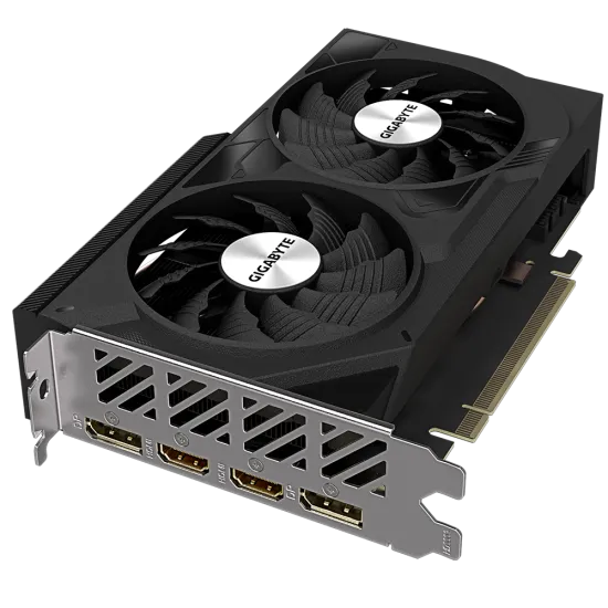 Gigabyte GeForce RTX 4060 WINDFORCE OC 8G GDDR6 Graphics Card Black