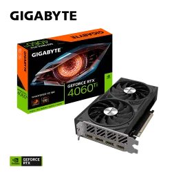 Gigabyte GeForce RTX 4060 TI WINDFORCE OC 16G GDDR6 Graphics Card Black